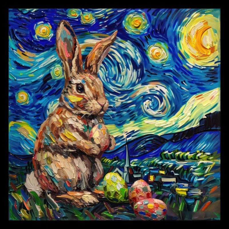 lapin de Pâques, Pâques, lapin, joyeuses Pâques, oeufs de Pâques
