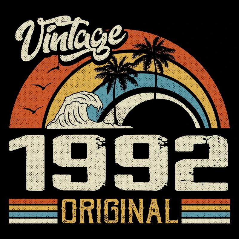 Vintage 1992 Vintage Retro Jubiläumsgeschenk