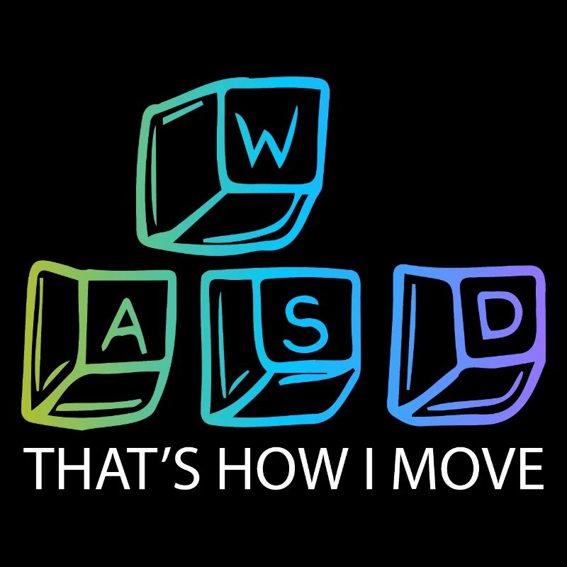 WASD Gaming Zocken Videospiel, PC, Computer