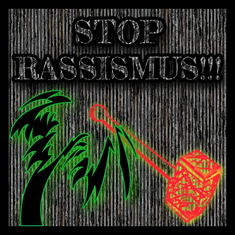 STOP RASSISMUS - Abbild - 2023