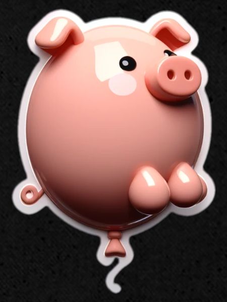 Pig balloon