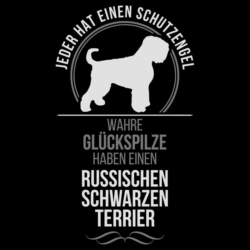 RUSSISCHER SCHWARZER TERRIER Schutzengel Wilsigns