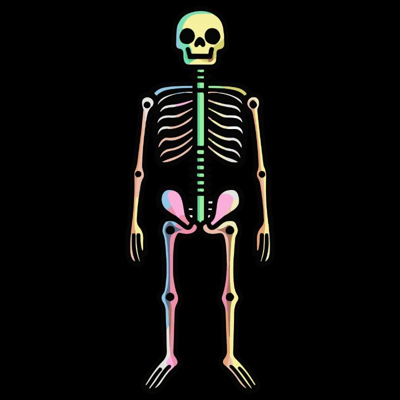 Skeleton Comic Halloween