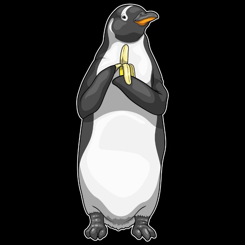 Pinguin Banane Frucht