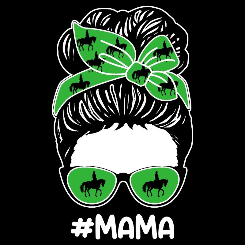 Monter à cheval maman maman