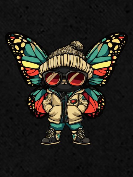 Papillon Hiver
