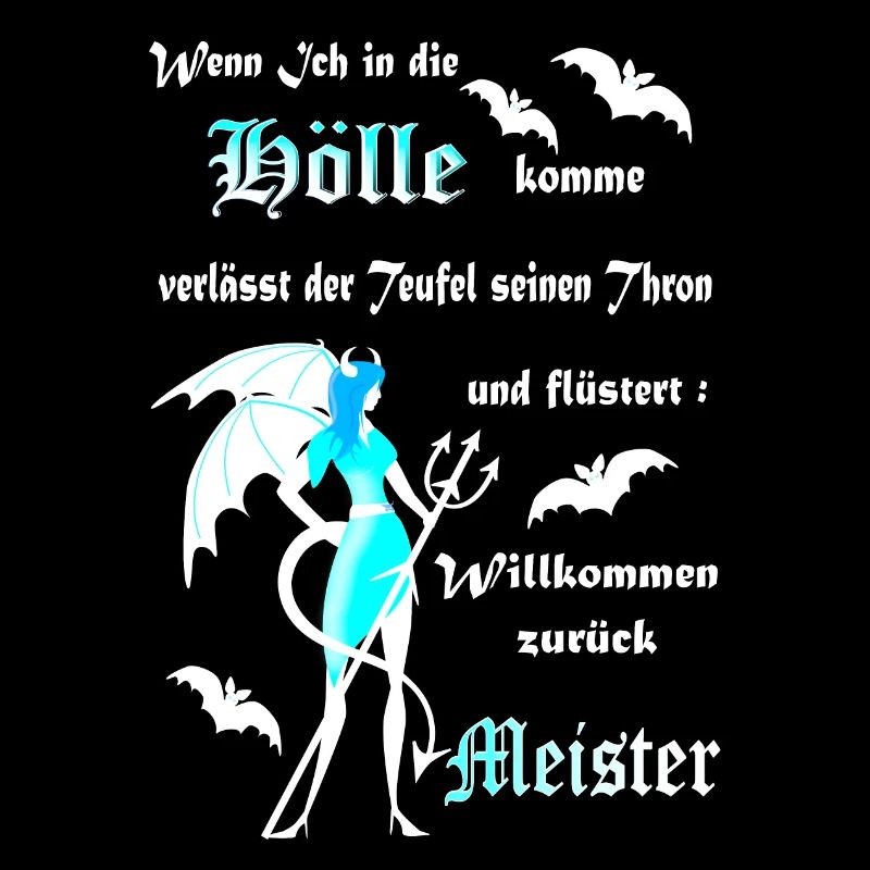 Hölle Teufel Satan Dämon gefallener Engel.