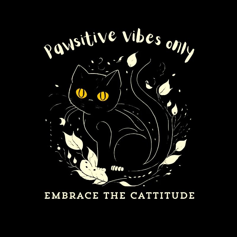 "Pawsitive vibes only"