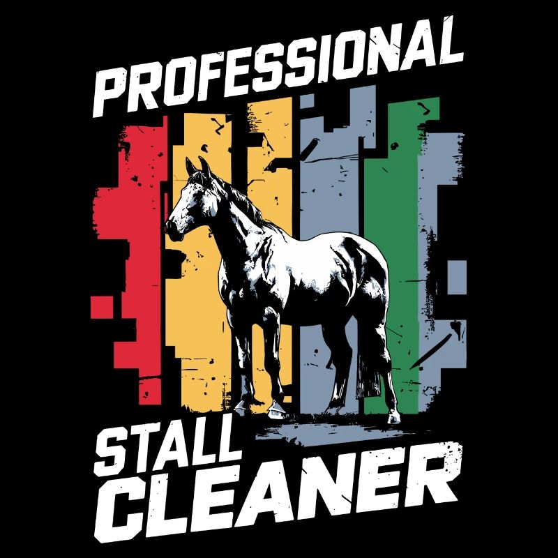 Humorous design for stable work