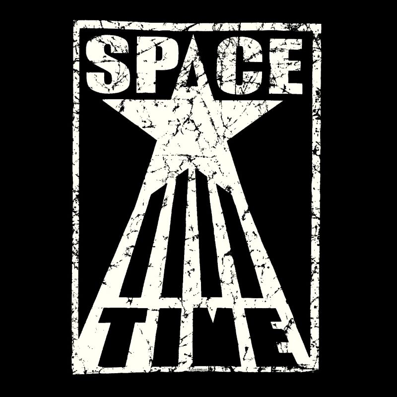 Space Time utilisé look psychédélique Raum Zeit Stern