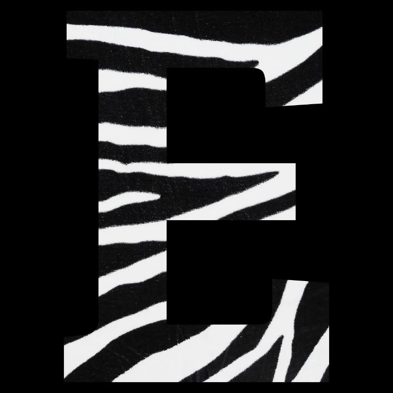 Lettre e zèbre