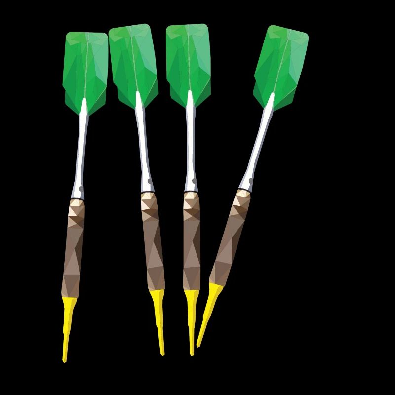 Dartpfeile im Polygon Style