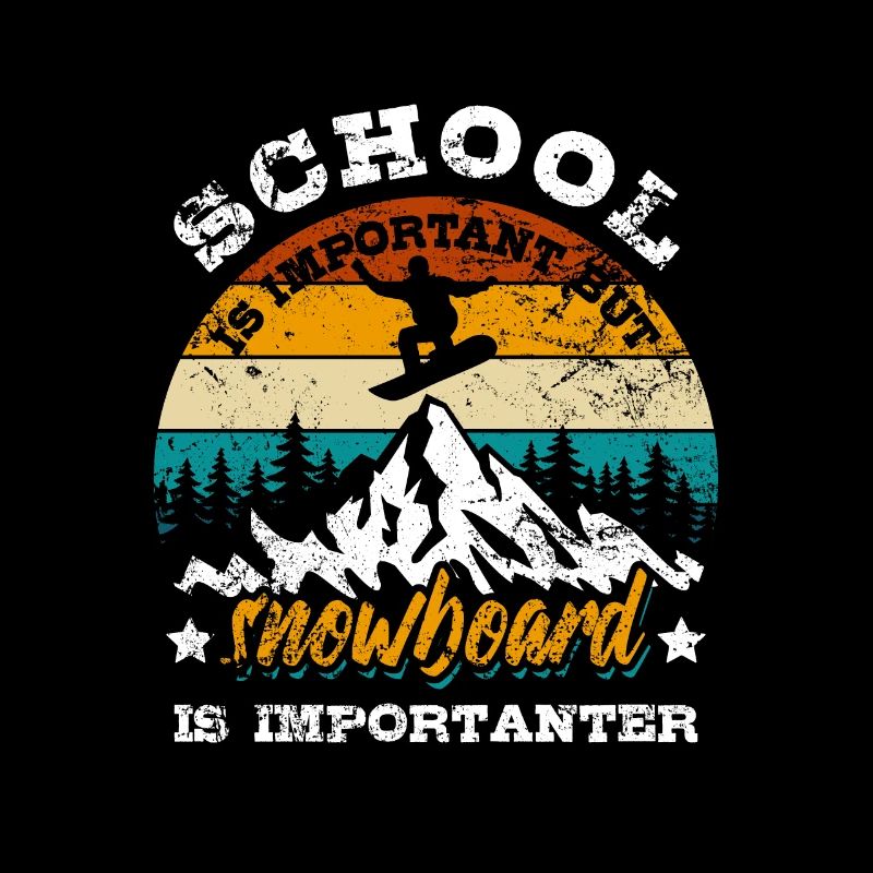 L’école est essentielle mais le snowboard est plus important