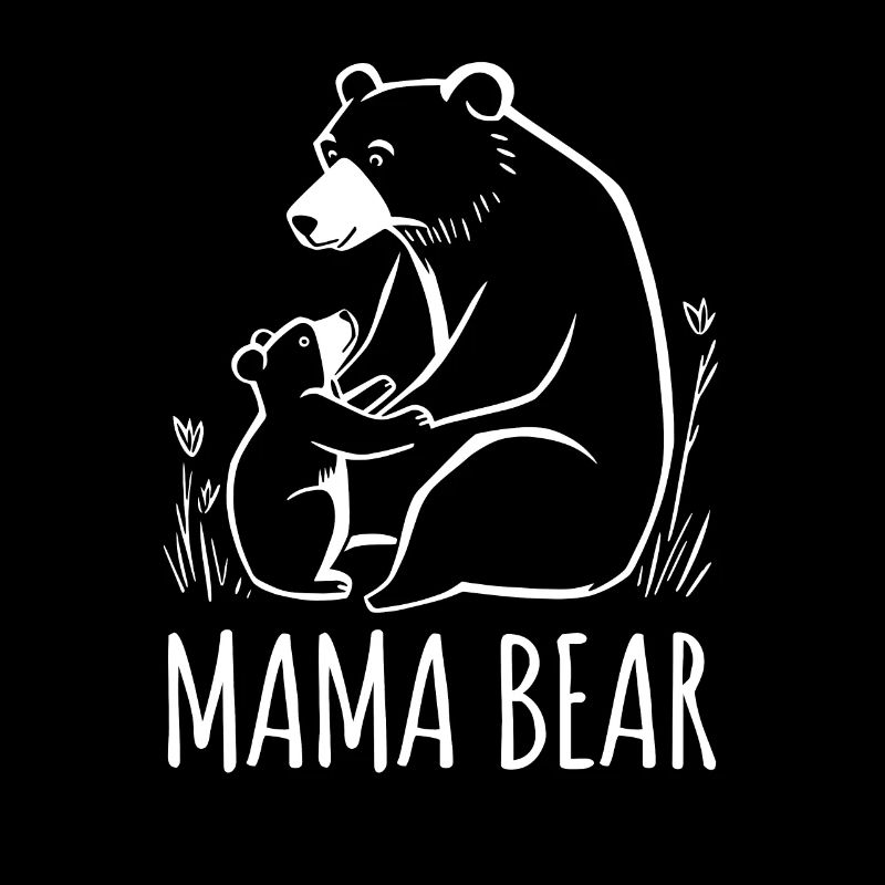 Mama Bear - Muttertag Geschenk - beste Mama