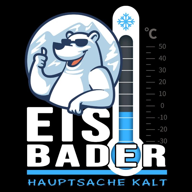 Eisbader Eisbär Winterschwimmen Minusgrad Frost