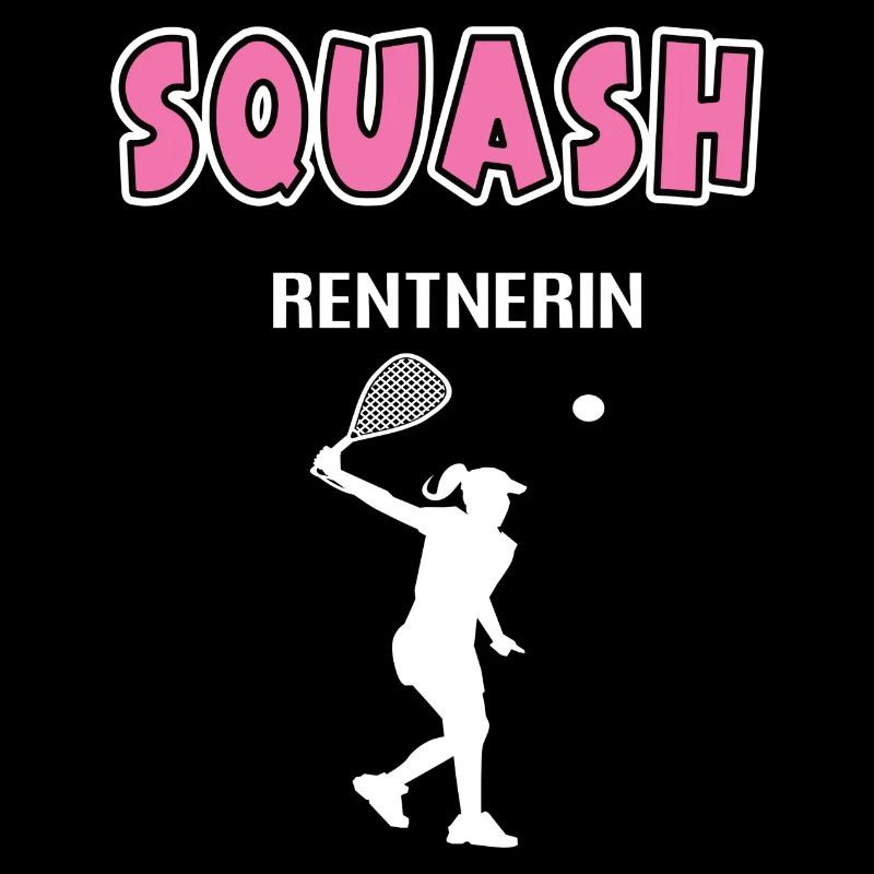 Squash Rentnerin Rente Ruhestand Squashspielerin