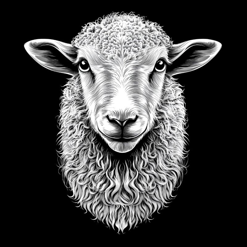 Sheep Portrait Sheep Shepherd Animals