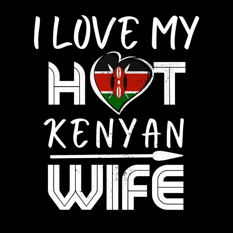 C’est drôle que j’aime mon mari kenyan chaud
