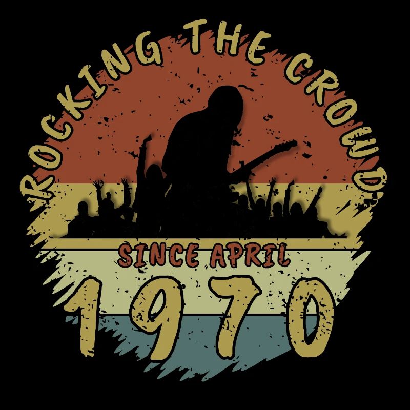 55. Geburtstag Rocking the crowd GIT 04/1970