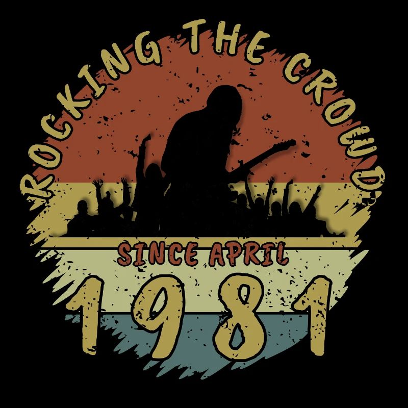 44. Geburtstag Rocking the crowd GIT 04/1981