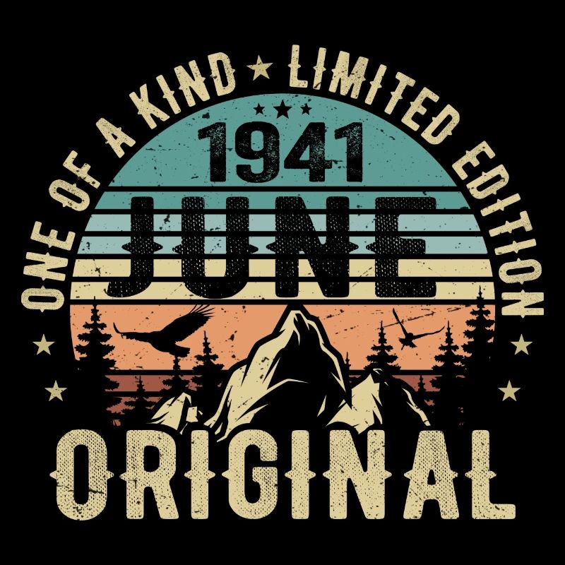 Legendär Seit Juni 1941 Geburtstag Geschenk 1941