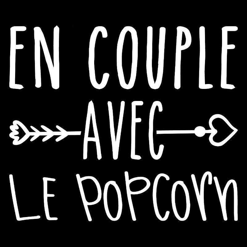 Couples with Popcorn, Popcorn Fans Gift