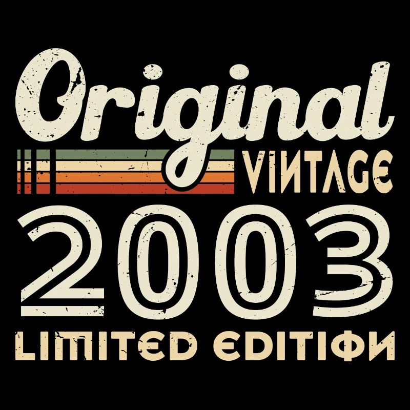 Original 2003 Vintage Birthday Gift