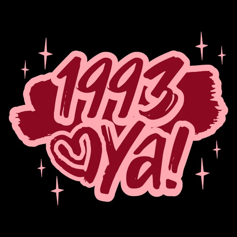 Ya Année De Naissance 1993 Anniversaire 30 Ans