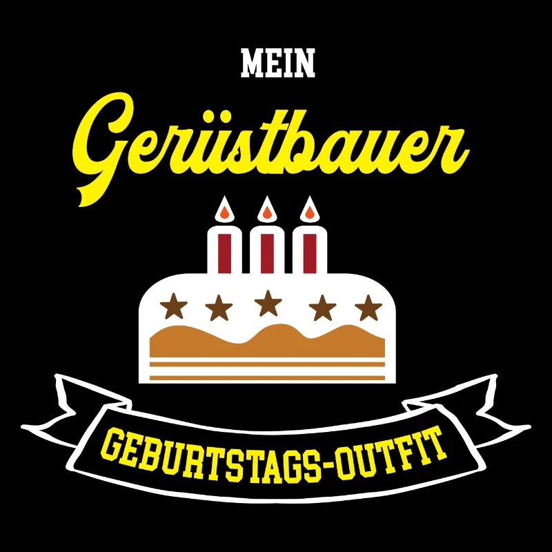 Gerüstbauer Geburtstag Geburtstagsgeschenk Geb
