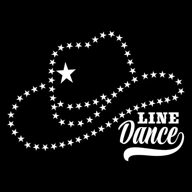 Line Dance Linedancing Country Fan - Gift