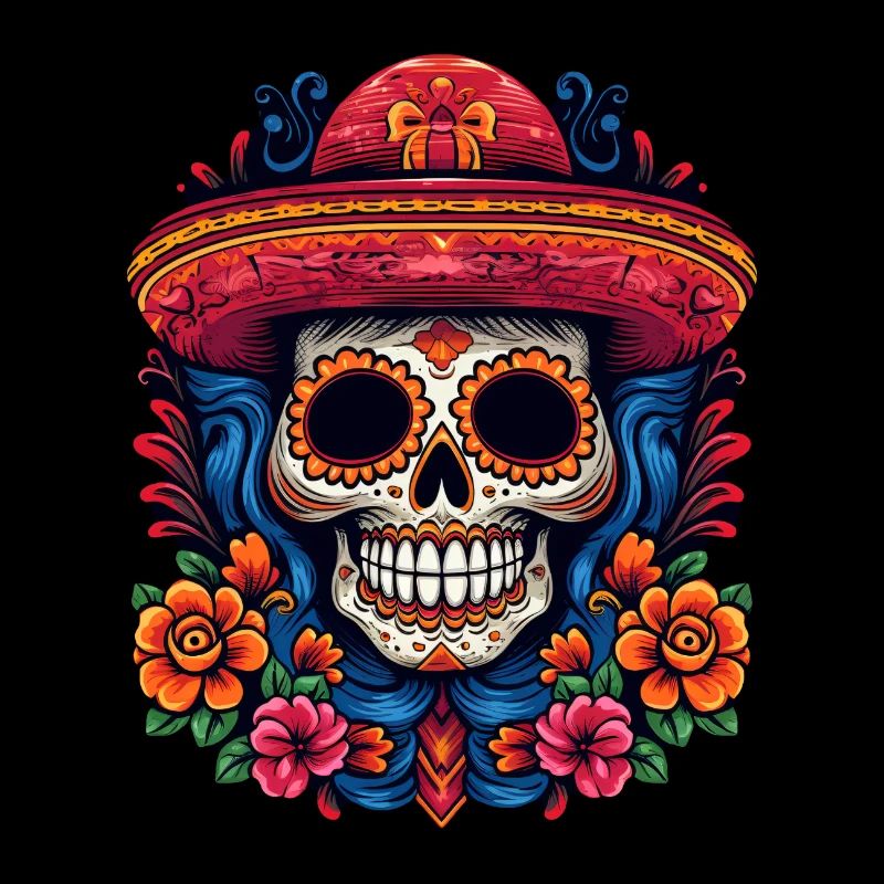 Cinco de Mayo Skull