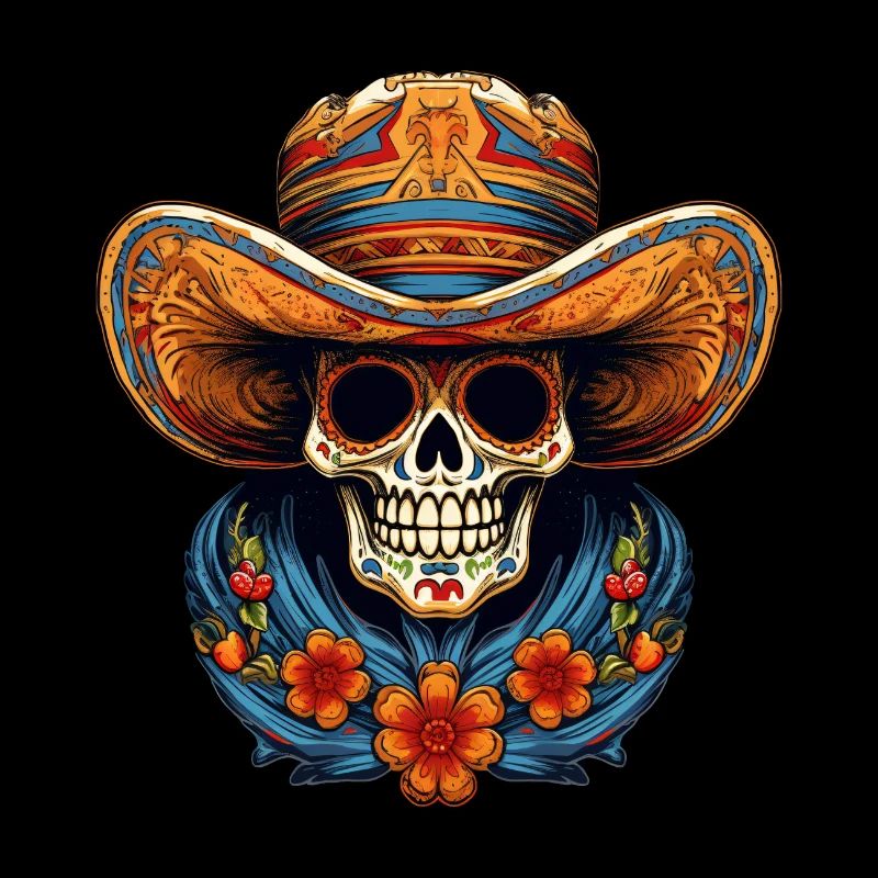 Cinco de Mayo Skull