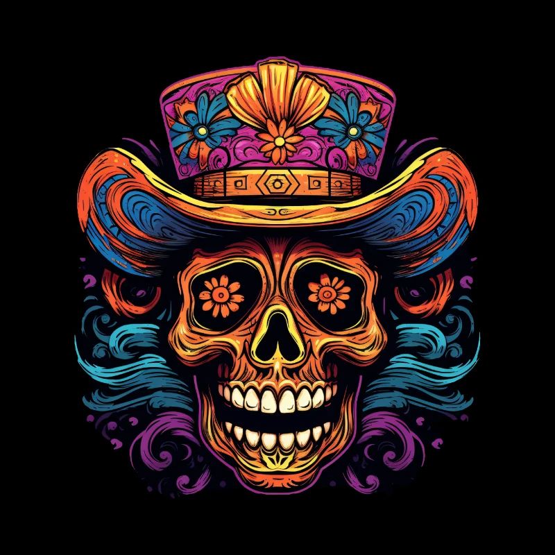 Crâne de Cinco de Mayo