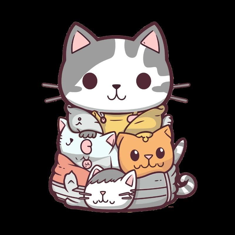 Chat - Style Kawaii