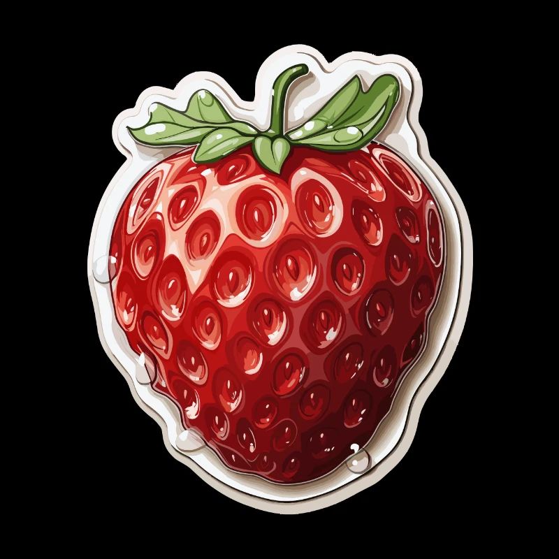 Erdbeere - Illustration