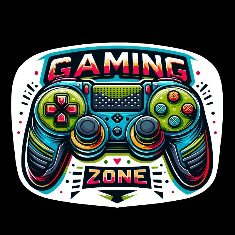 Gaming Zone - Controller Illustration