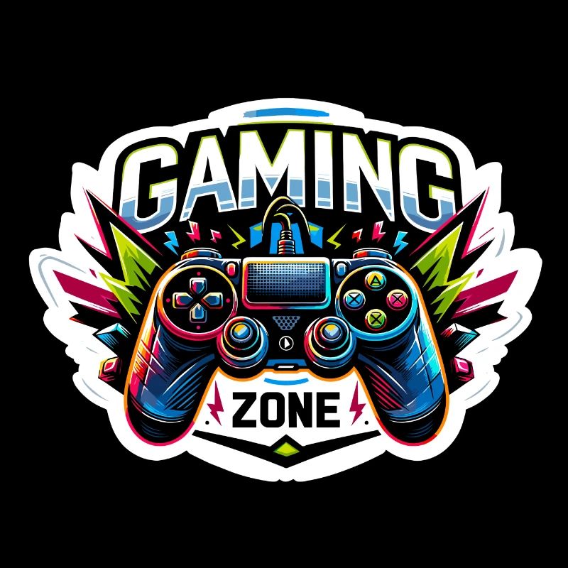 Gaming Zone - Controller Illustration