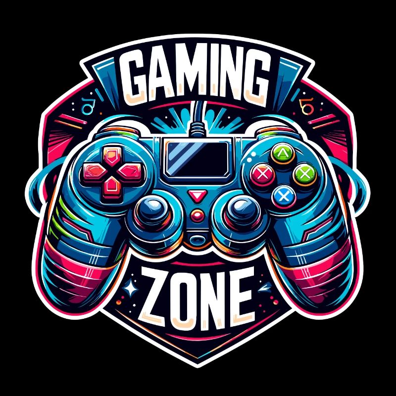 Gaming Zone - Controller Illustration