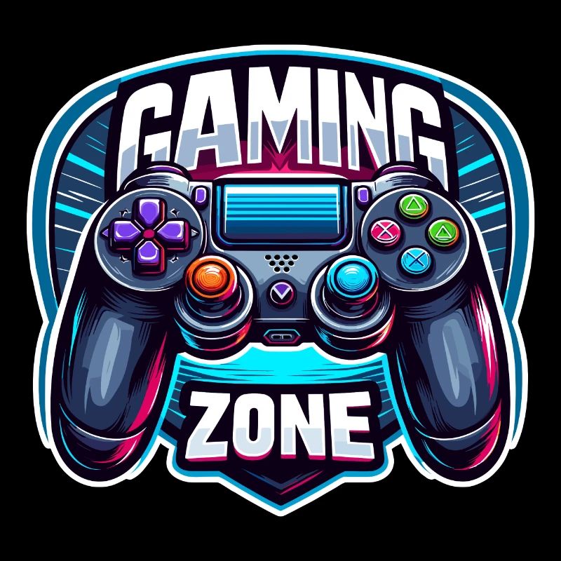 Gaming Zone - Controller Illustration