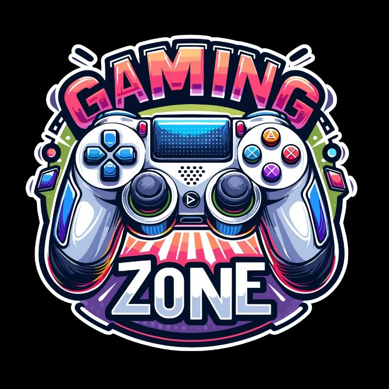 Gaming Zone - Controller Illustration
