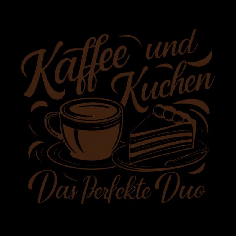 Café et gâteau – le duo parfait.