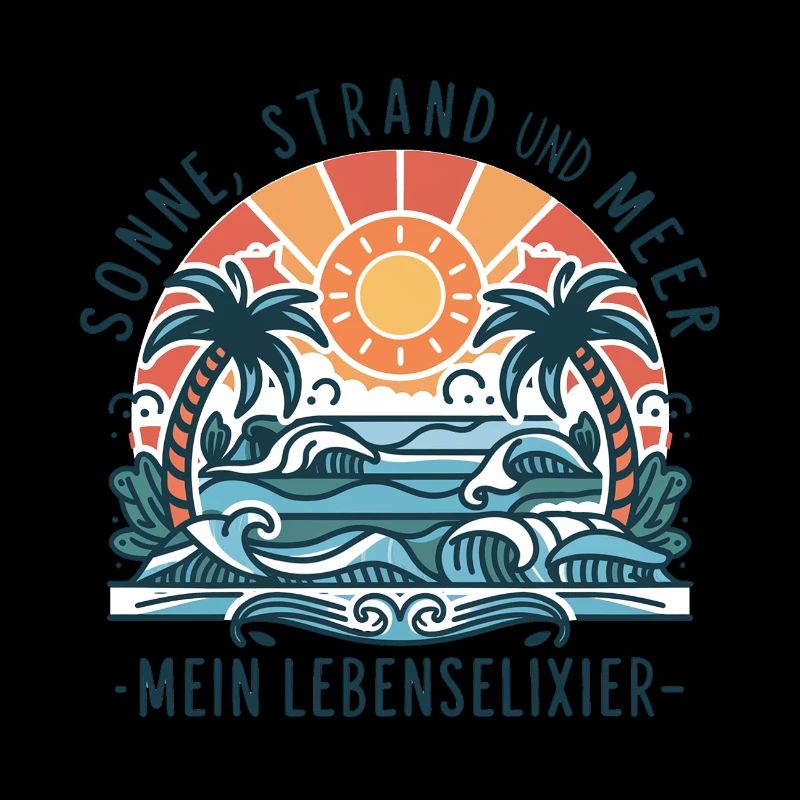 Le soleil, la plage et la mer - mon élixir de vie