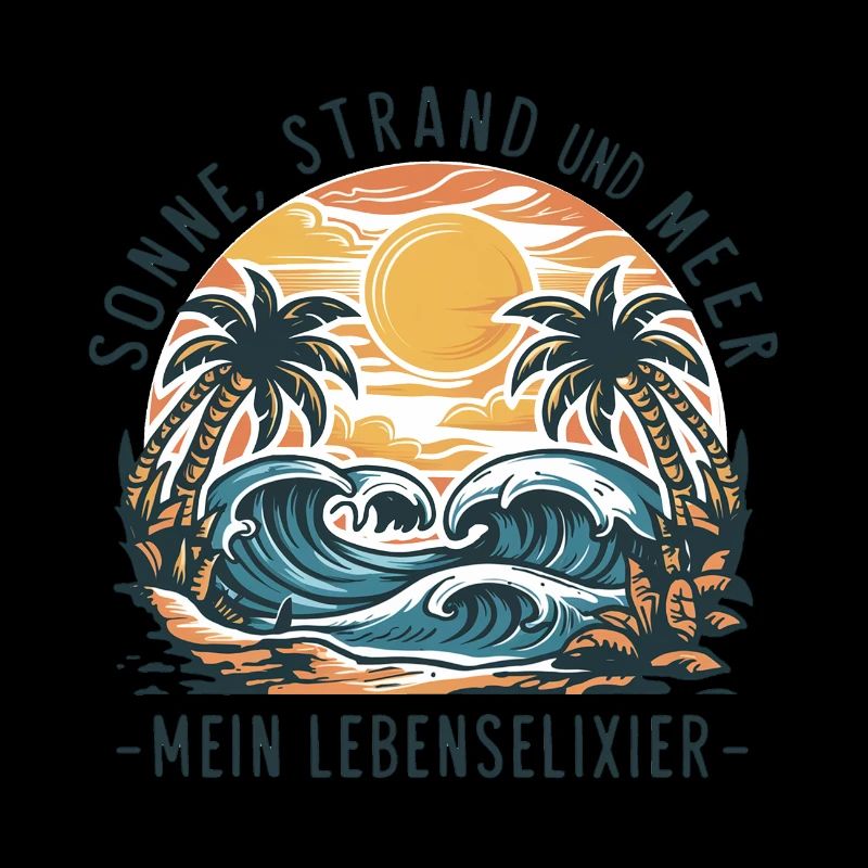 Le soleil, la plage et la mer - mon élixir de vie