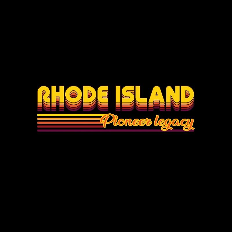 cool Rhode Island États-Unis États design