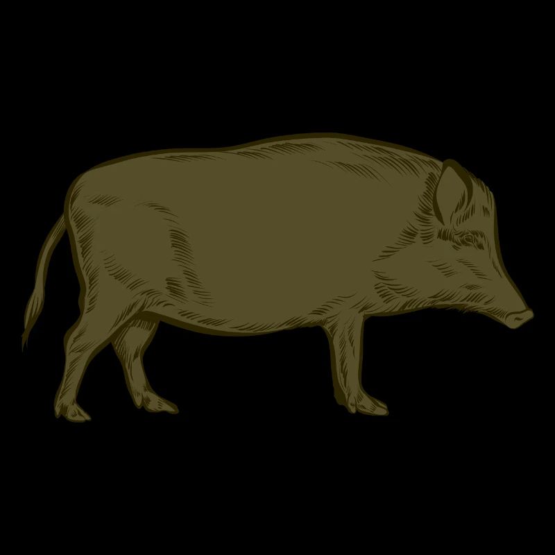 Wild boar - Wild boar - Hunting - Hunter