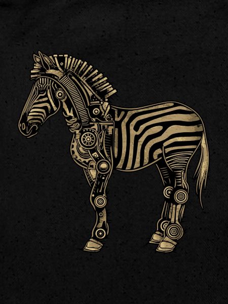 Zèbre Steampunk