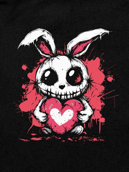 Mignon lapin effrayant