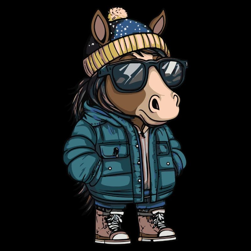 Cheval Hiver