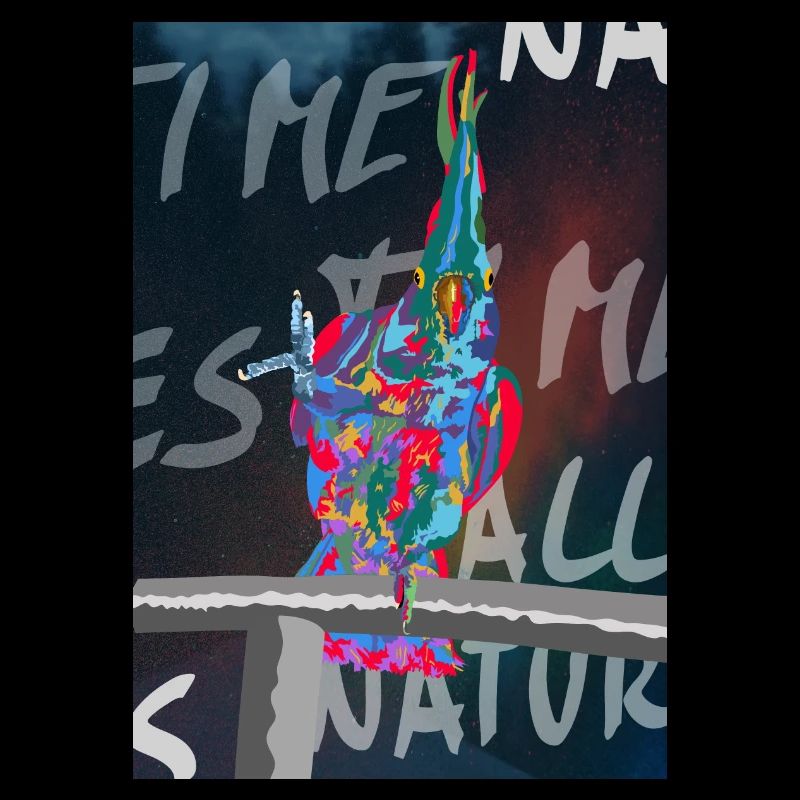 Image d’art du perroquet cacatoès