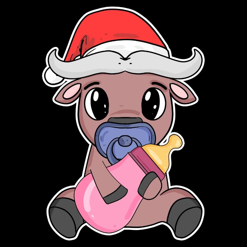 Bœuf bébé Noël